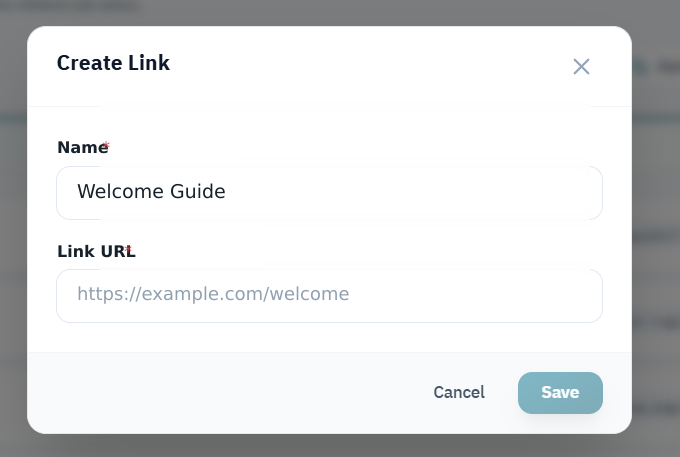 Create a trackable link
