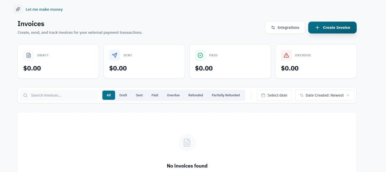 Midan product interface